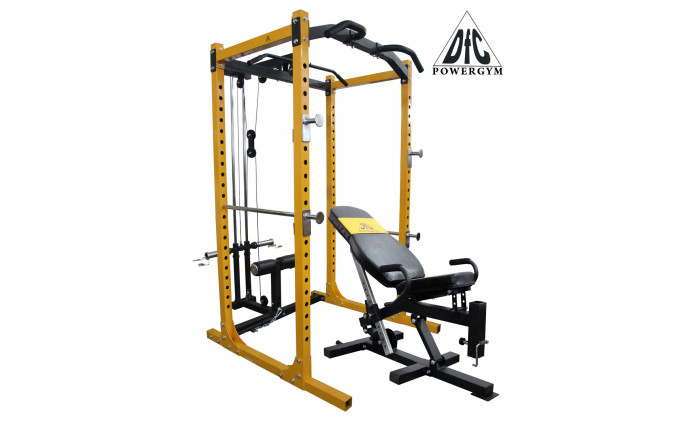 Силовая рама со скамьей Dfc Powergym Pk013