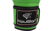 Перчатки боксерские KouGar KO500-14, 14oz, зеленый