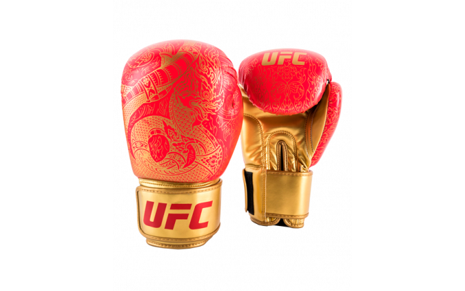 (Перчатки для бокса UFC PRO Thai Naga 14 Oz - красные)