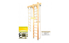 Шведская стенка Kampfer Wooden Ladder Ceiling (№0 без покрытия Высота 3 м)